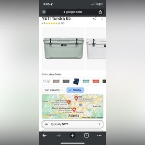 Yeti 65 cooler